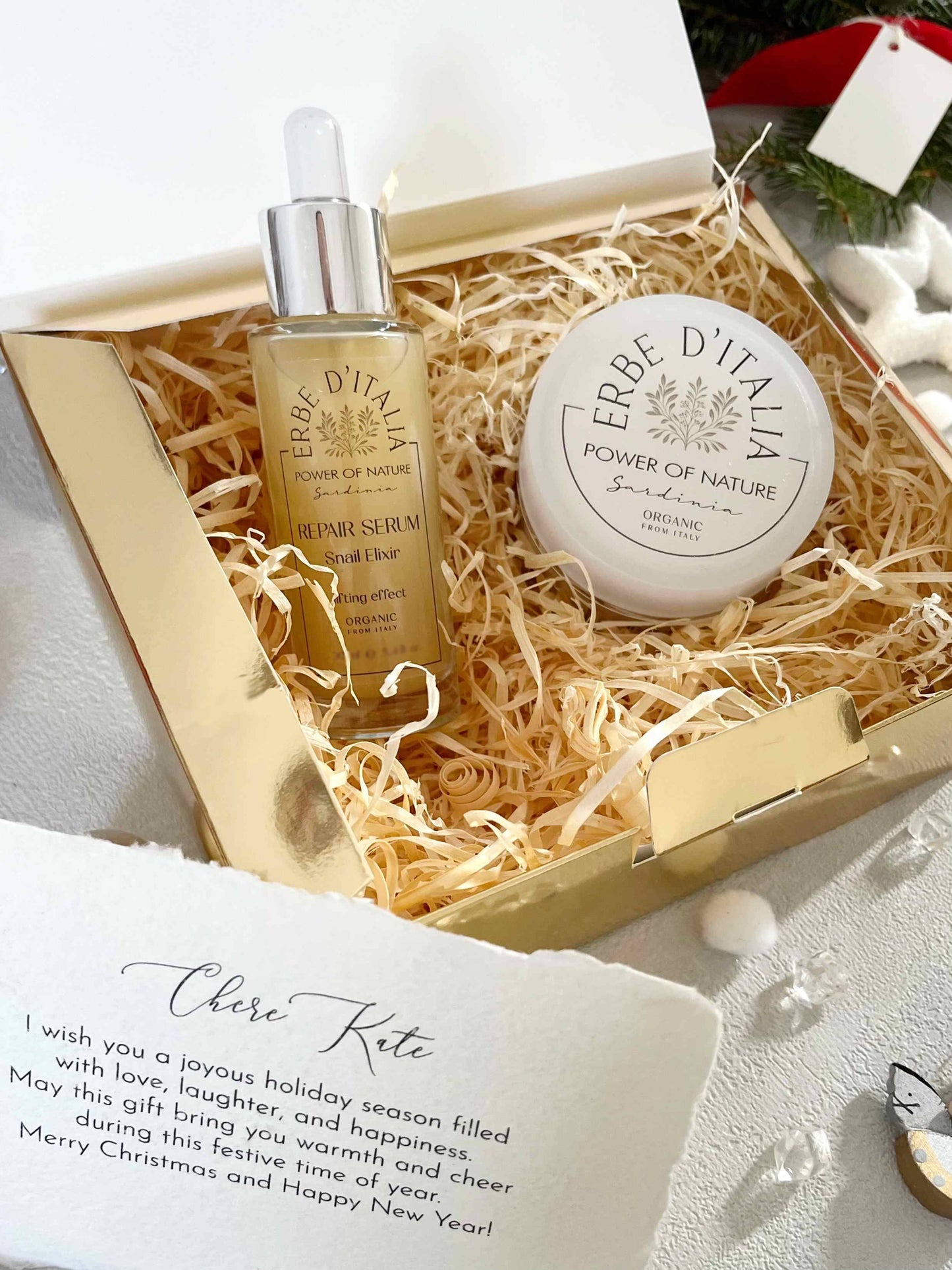 Hydrating Snail Face Cream & Serum Gift Set, Regenerative Skincare Set, Youthful Glow Organic Snail Mucin Set, Gift Ideas for Mom